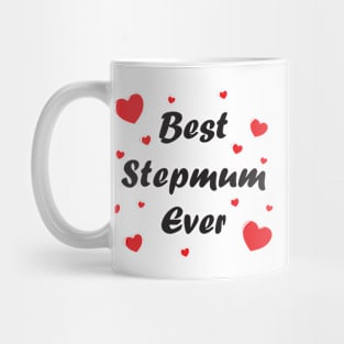 Best step mum ever heart doodle hand drawn design Mug